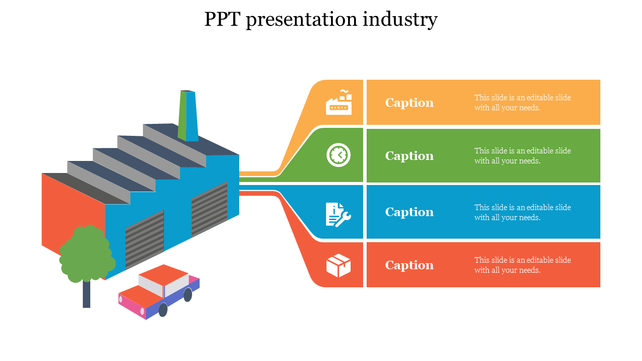 Innovative PPT Presentation Industry Design Template